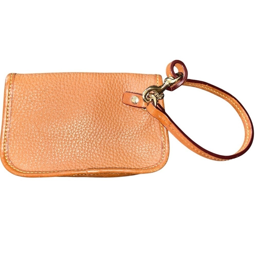 2 Dooney and Bourke Wristlet wallets pebbled leather signature - Picture 4 of 6
